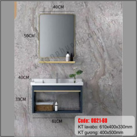 TỦ LAVABO NHÔM CAO CẤP 0021-60 TỦ LAVABO NHÔM CAO CẤP 0021-60